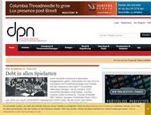 Tablet Screenshot of dpn-online.com